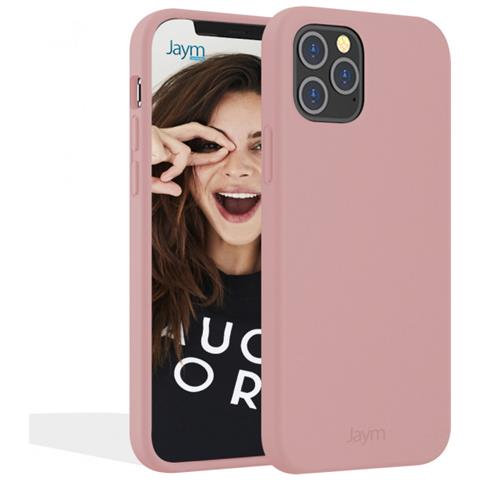Cover Per Iphone 13 Pro Max Premium Silicone Microfibra, Rosa - Foto 1