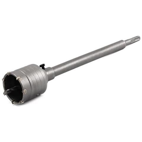 Fresa Per Muro A Tazza 55 Mm Asta Prolunga 50 Cm Attacco Trapano Sds Plus - Foto 1