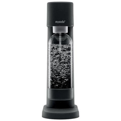 Confezione Macchina Per Gasatura Acqua + Bottiglia Da 1l - Nera - Eur-wd002f-b-fr - Foto 2