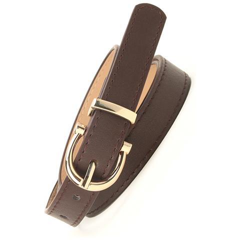 Cintura In Pelle Pu Da Donna Alla Moda Coffee - Foto 3