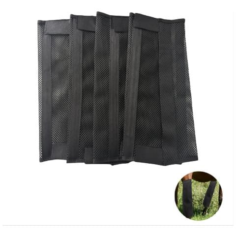 4-pack Horse Leg Protection Boots - Breathable Fly Protection - Foto 1