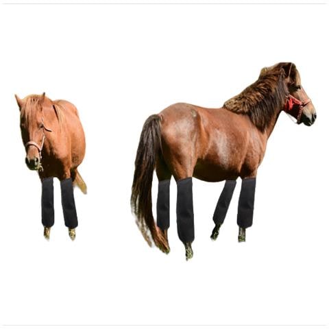 4-pack Horse Leg Protection Boots - Breathable Fly Protection - Foto 2