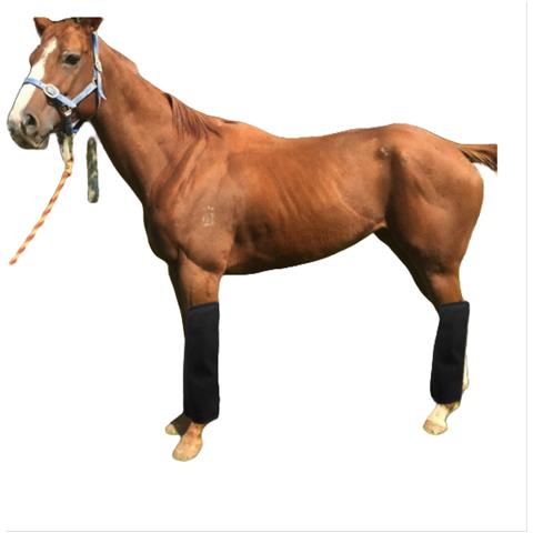 4-pack Horse Leg Protection Boots - Breathable Fly Protection - Foto 3