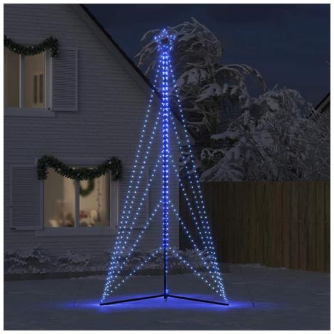 Albero Di Natale A Led 615 Led Blu 404,5 Cm - Foto 3