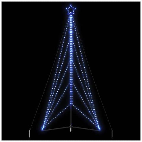 Albero Di Natale A Led 615 Led Blu 404,5 Cm - Foto 1