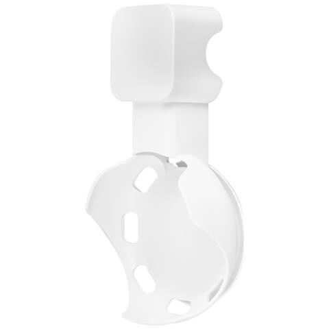 Porta Spina Per Amazon Echo Dot (gen 3) Con Cavo E Caricatore Nascosto 18x4x10 Cm. Colore Bianco - Foto 4