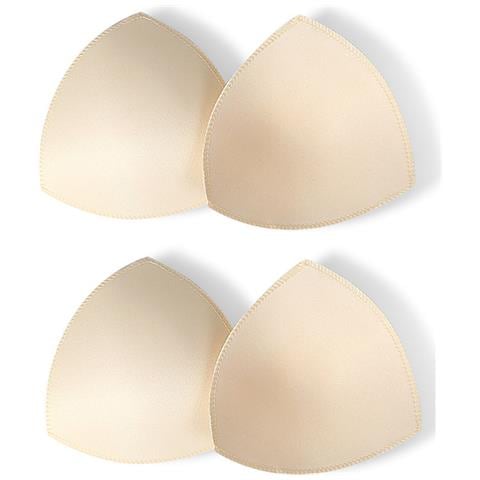 Inserti Triangolari Per Imbottiture Reggiseno, Inserti Traspiranti Per Coppe Reggiseno Per Reggiseni Sportivi, Reggiseni Da Yoga, Costumi Da Bagno (2 Paia) - Foto 3
