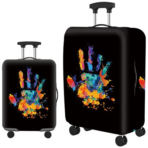 Copertura Per Valigia - Protezione Per Valigia In Poliestere Ispessito Multicolor1 L - Foto 2