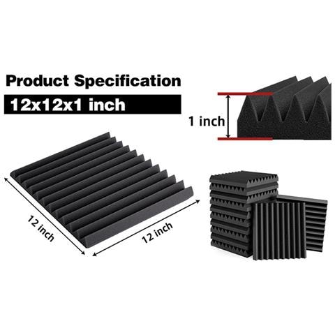 Pannelli In Schiuma Fonoassorbente Black L - Foto 2