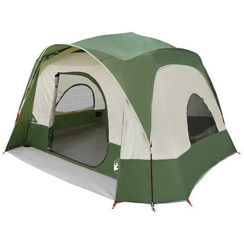 Tenda Familiare Cabina per 6 Persone Verde Impermeabile - Foto 2