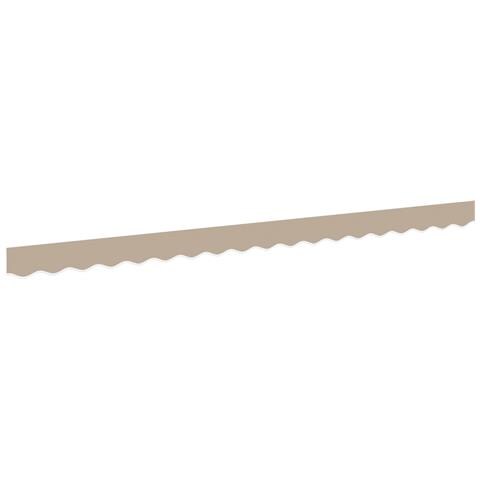 Bordo Tenda per Telaio da 4 m Beige 3.8x0.2 m - Foto 1