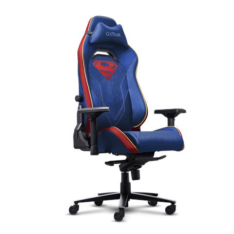 GXT 721SM Ruya Pro Sedia per gaming universale Seduta imbottita Blu, Rosso - Foto 1