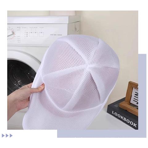 Sacchetto Per La Cura E Il Lavaggio Dei Cappelli, Rete Protettiva Anti-deformazione Per Lavatrice - Foto 5