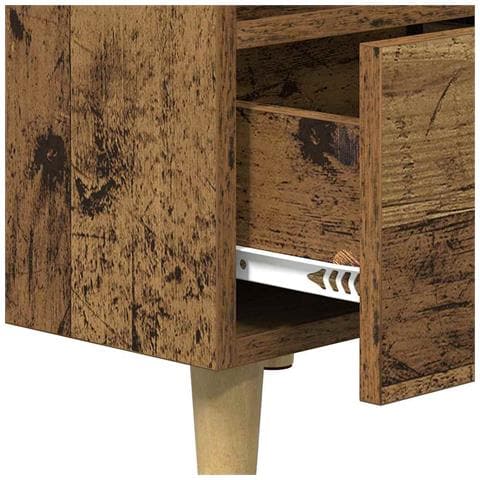 Armadietto per letto Legno vecchio 40 x 35 x 47,5 cm - Foto 9