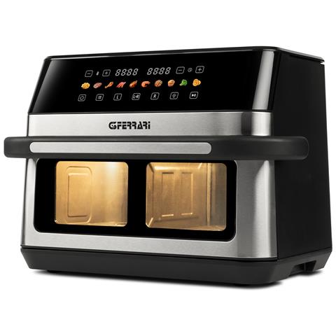 Friggitrice ad Aria Calda G10223 Capacità 12 L Potenza 2200 W Colore Nero Acciaio inox - Foto 1