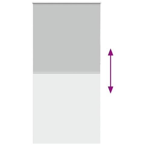 Tenda a Rullo Oscurante 110x210 cm Larghezza Tessuto 105,7 cm - Foto 9