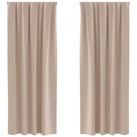 Tende con tende 2 pcs Talpa Poliestere - Foto 1