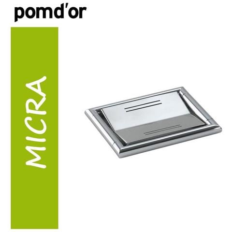 Micra 476050 Portasapone Da Appoggio, Cromo - Foto 1