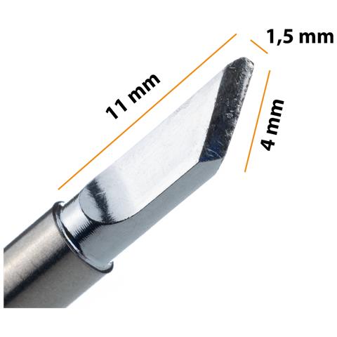 Punta Saldante Con Resistenza Integrata T12-kl - Riscaldamento Rapido, Misurazione Precisa | Compatibile Con Stazioni Saldanti T12 - Foto 2