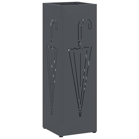 Supporto per Ombrellone Antracite 15.5 x 15.5 x 49 cm Metallo - Foto 1