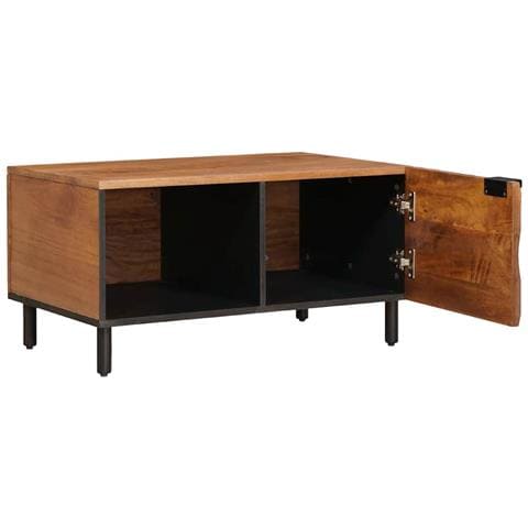 Tavolino da salotto Marrone 80 x 50 x 40 cm - Foto 2