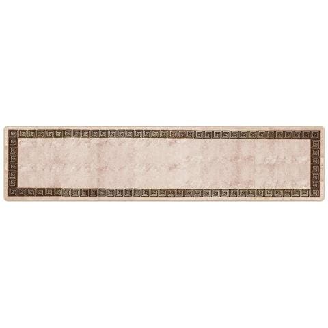 Runner Tappeto MARSA Nero 80 x 350 cm Poliestere e PVC - Foto 1