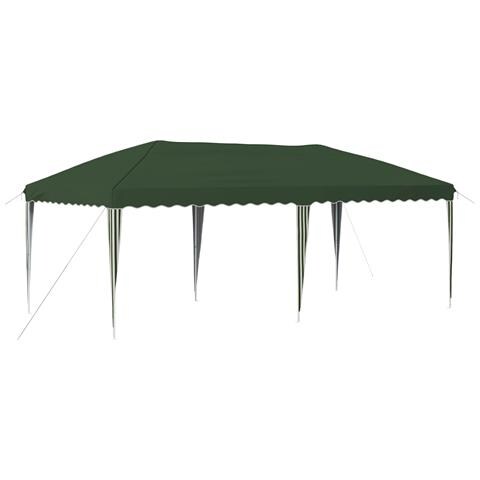 Tenda per feste a pop-up 575 x 290 x 245 cm Verde - Foto 1
