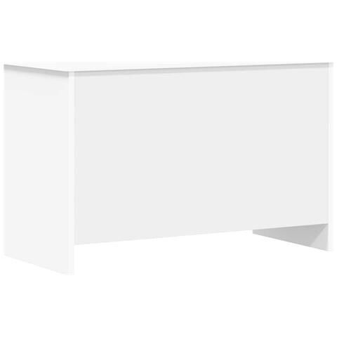 Cassa di stoccaggio Bianco 80 x 40 x 50 cm Legno ingegnerizzato - Foto 1