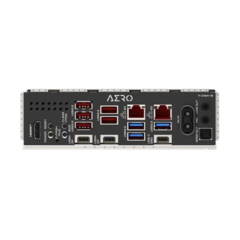 X870E AERO X3D DARK WOOD Scheda Madre - Supporta CPU AMD Ryzen 9000, VRM digitale a 16+2+2 fasi, fino a 9000 Hz DDR5 (OC), 2x PCIe 5.0 + 2x PCIe 4.0, Wi-Fi 7, LAN 5 GbE, USB 4 - Foto 2