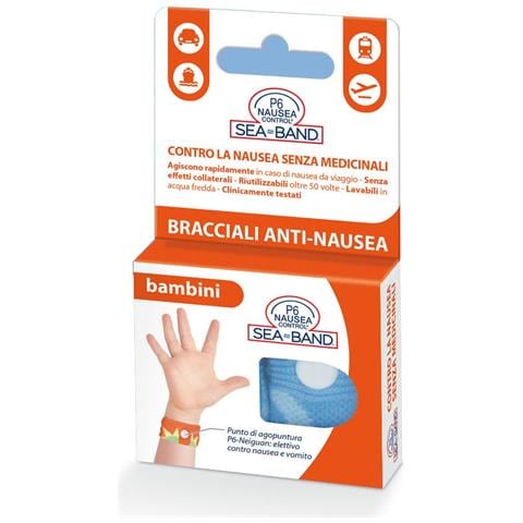 Bracciale Anti Nausea per Bambini P6 Nausea Control 2 Pezzi - Foto 1