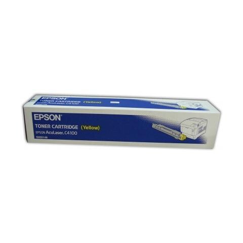 C13S050148 Toner Originale Giallo per Epson Aculaser C4100 Capacità 8000 Pagine - Foto 2
