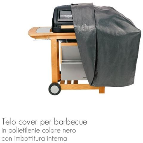 Telo di Copertura per Barbecue Nero - Foto 6