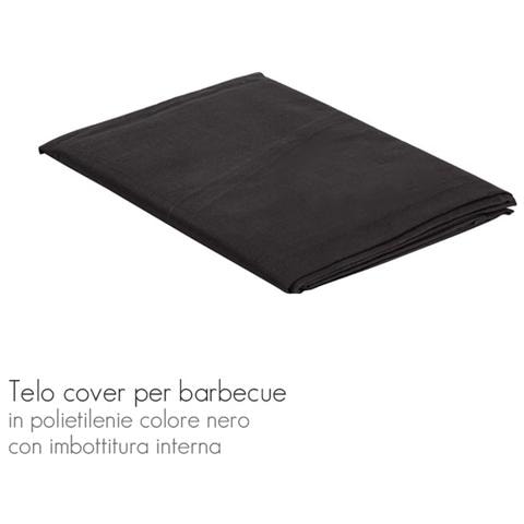 Telo di Copertura per Barbecue Nero - Foto 2