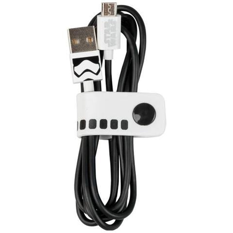 Star Wars - Stormtrooper - Micro USB Cables 1,2 Mt - Foto 2