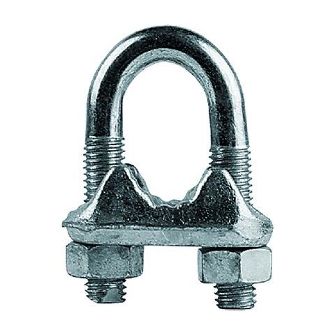 Morsetto A Cavallotto Zincato Mm 3 5 6 8 10 12 14 16 20 22 24 Pz 50 100 - 16 20 - Foto 2
