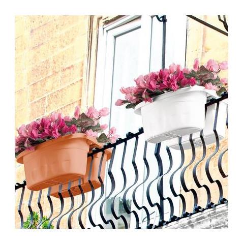 Balconetta Doppia 'klunia' - Cm 40 X 19,8 X 18,5 - Lt. 7 Panna - Foto 2