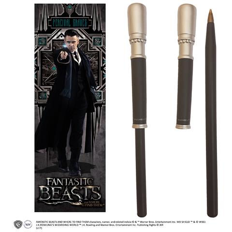 Fantastic Beast Percival Graves Pen And Bookmark Penna - Foto 1
