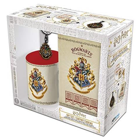 Harry Potter - Confezione Regalo - Portachiavi, Tazza E Taccuino - Foto 1