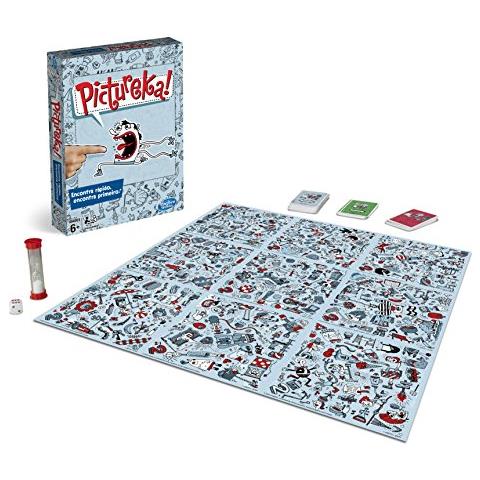 Hasbro Gaming - pictureka, Gioco Da Tavolo Versione Spagnola Grigio - Foto 2