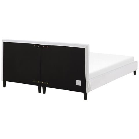 Fodera Per Letto Fitou Velluto Bianco 180 X 200 Cm - Foto 17