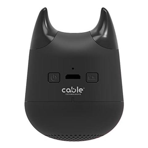 Idevil Bt Speaker W / mic (black), Mini Speaker Cassa Audio Bluetooth Con Funzione Tws Soft Touch, Microfono Incorporato Funzione Vivavoce, Per Qualsiasi Smartphone Con Bluetooth, Musica Wireless - Foto 2