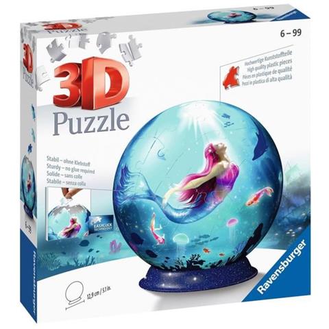 3d Puzzle Ball 72 Pezzi - Le Sirene - Foto 1