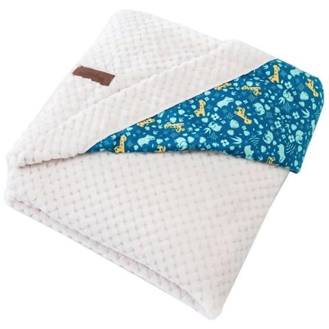 Coperta Bifacciale Zanimo - 75 X 100 Cm - Foto 1