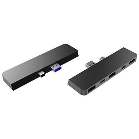 Hd125-black drive Hub Surface Pro 5-in-2 Per Microsoft Surface Pro - Nero - Foto 2