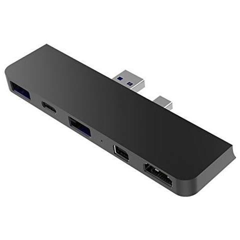 Hd125-black drive Hub Surface Pro 5-in-2 Per Microsoft Surface Pro - Nero - Foto 1