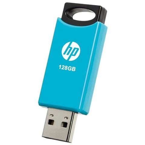 Chiavetta USB 128 GB Pen Drive Interfaccia USB 2.0 Colore Nero e Blu - Foto 2