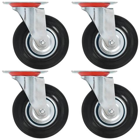 Rotelle Girevoli 4 Pz 125 Mm - Foto 1