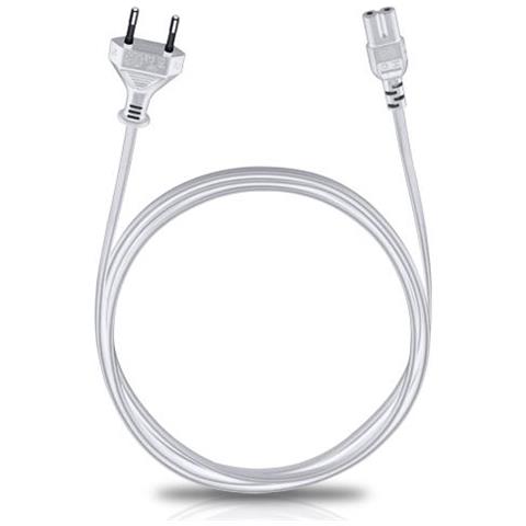 Powercord C7, Maschio / femmina, Oro, 5m - Foto 1