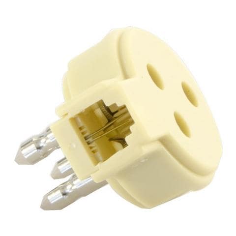 Spina presa per telefono passante mini a 3 poli tipo SIP + uscita modulare 6p4c - Foto 2