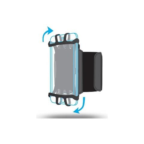 ARM BAND 4-6IN. 6" Fascia da braccio Nero - Foto 1